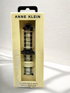 Anne Klein Metal & Acetate 38-41MM Apple Watch Strap